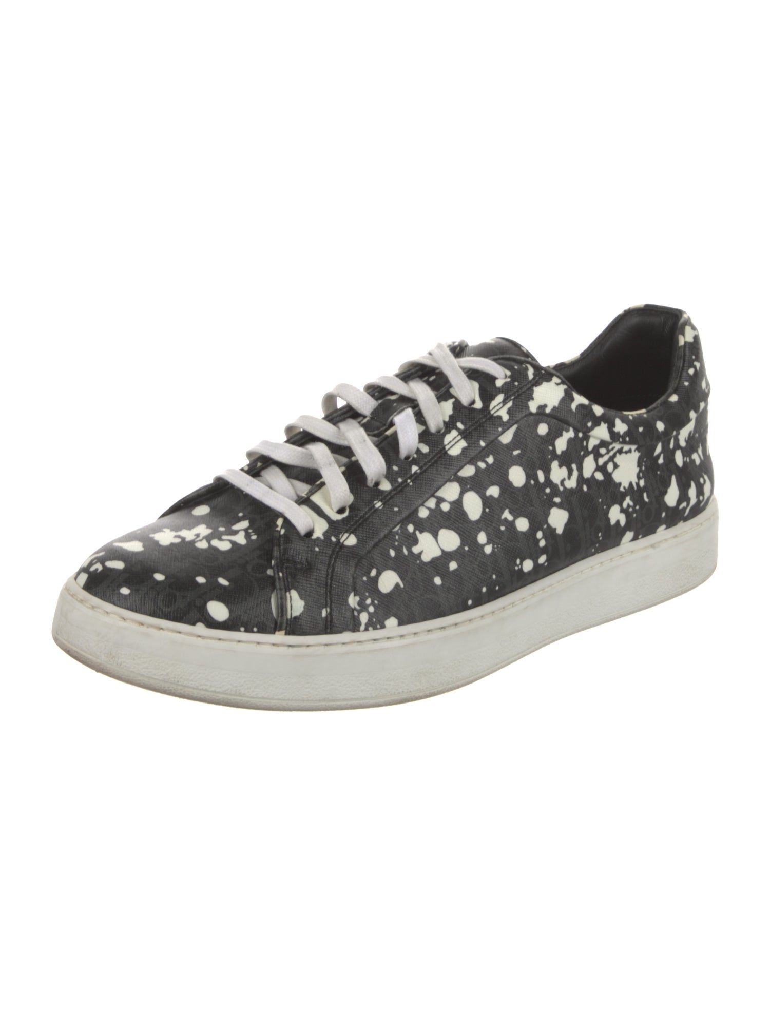 Dior Homme 2017 Oblique Jacquard Sneakers