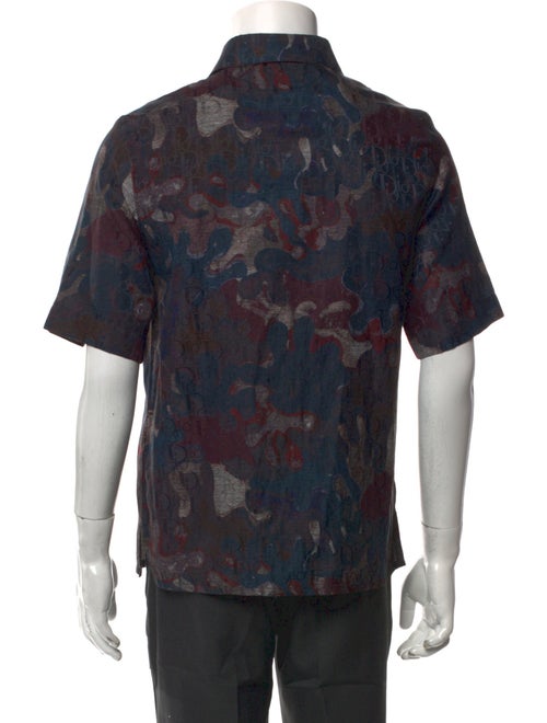 DIOR x Peter Doig 2020 Oblique Jacquard Shirt