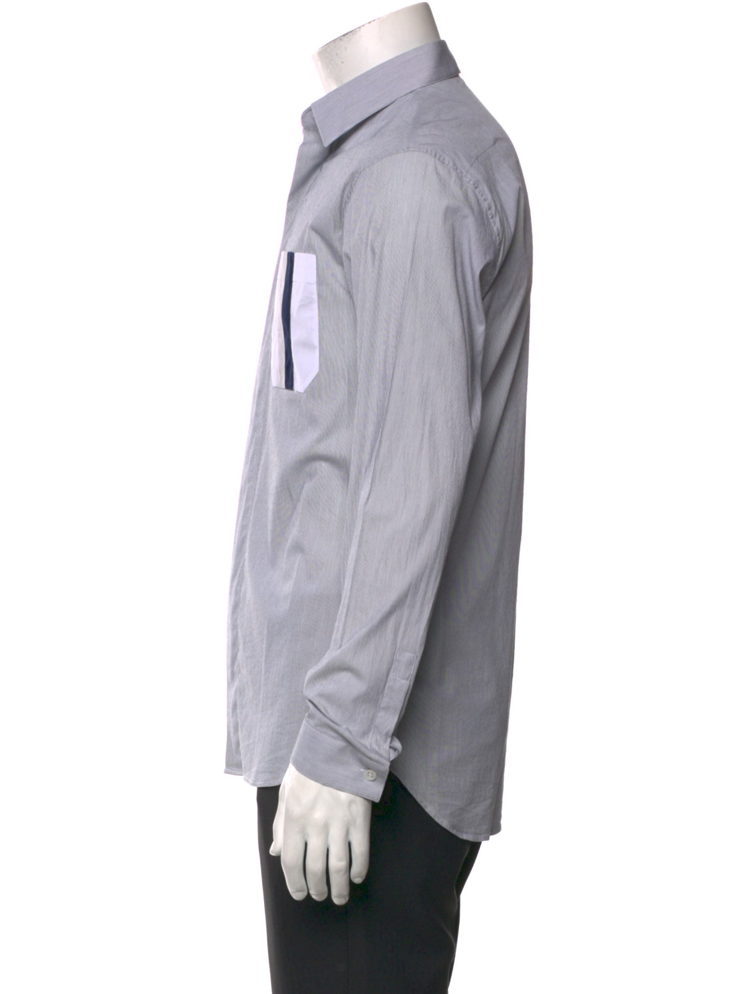 Dior Homme 2015 Striped Dress Shirt