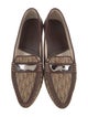 Christian Dior Canvas Printed Loafers