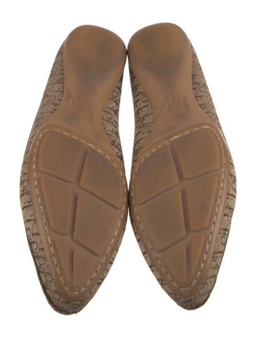 Christian Dior Canvas Printed Loafers