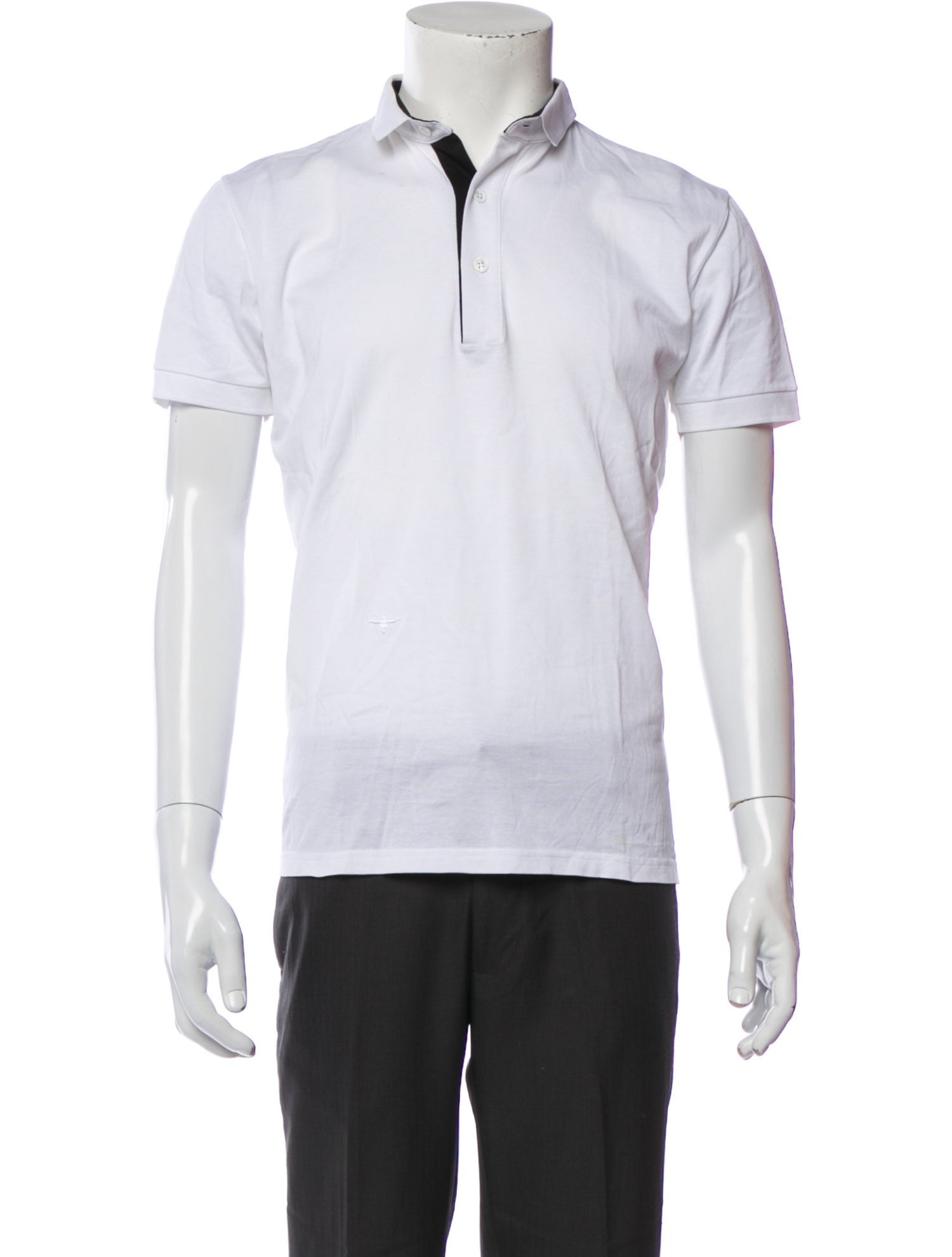 Dior Homme Collar Short Sleeve Polo Shirt