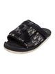 DIOR MEN Alpha Oblique Jacquard Slides