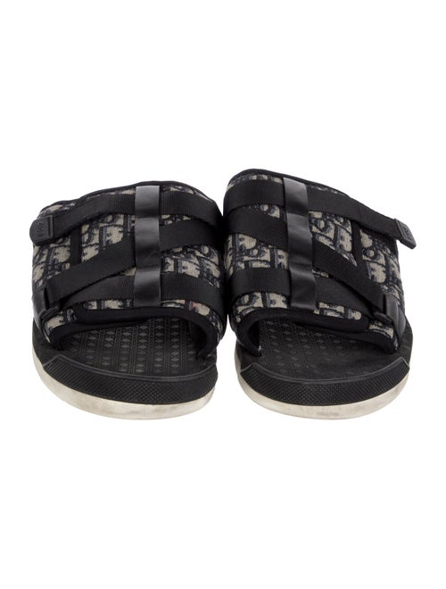 DIOR MEN Alpha Oblique Jacquard Slides