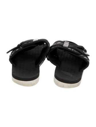 DIOR MEN Alpha Oblique Jacquard Slides