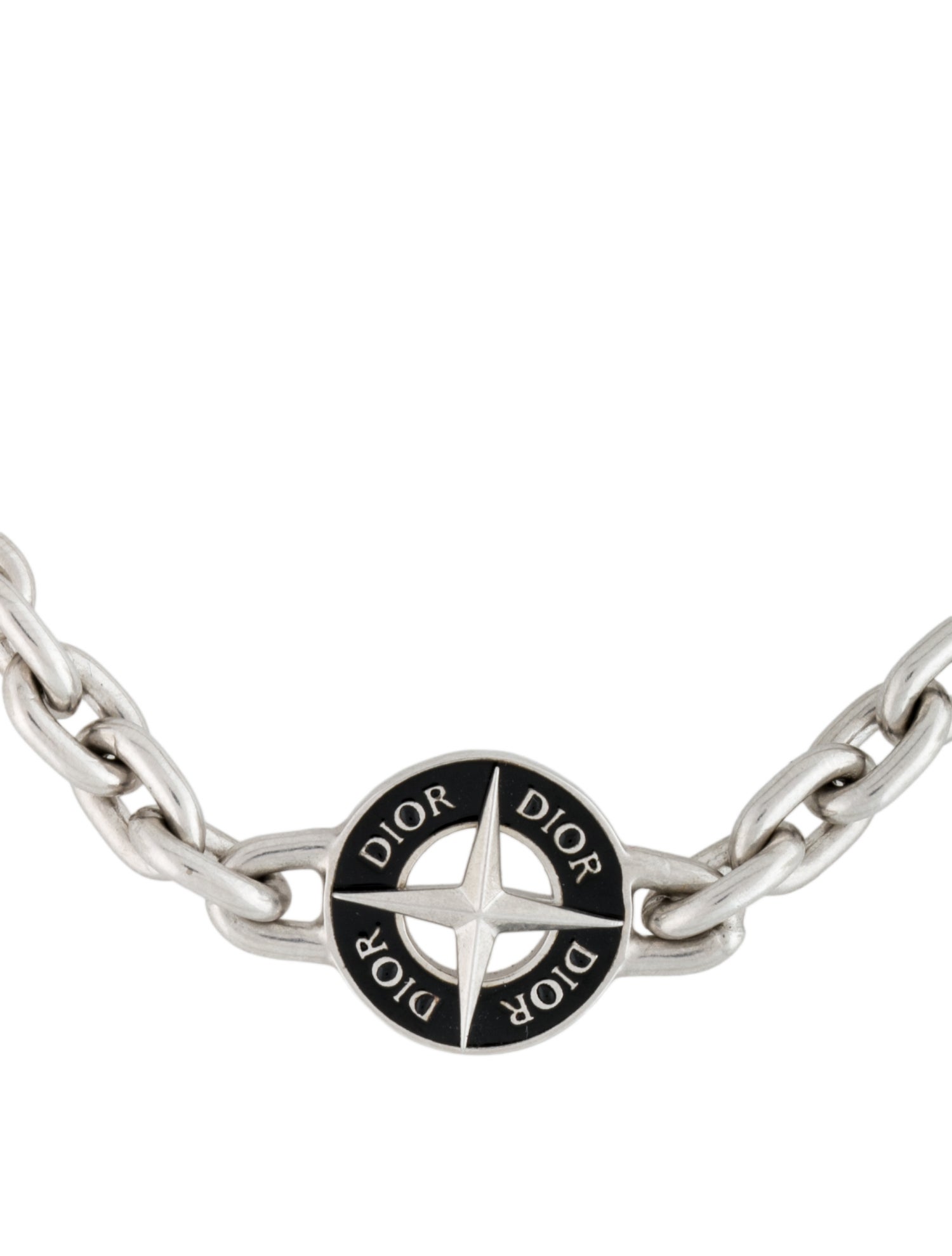 DIOR MEN x Stone Island 2024 Enamel Link Bracelet - Bangle