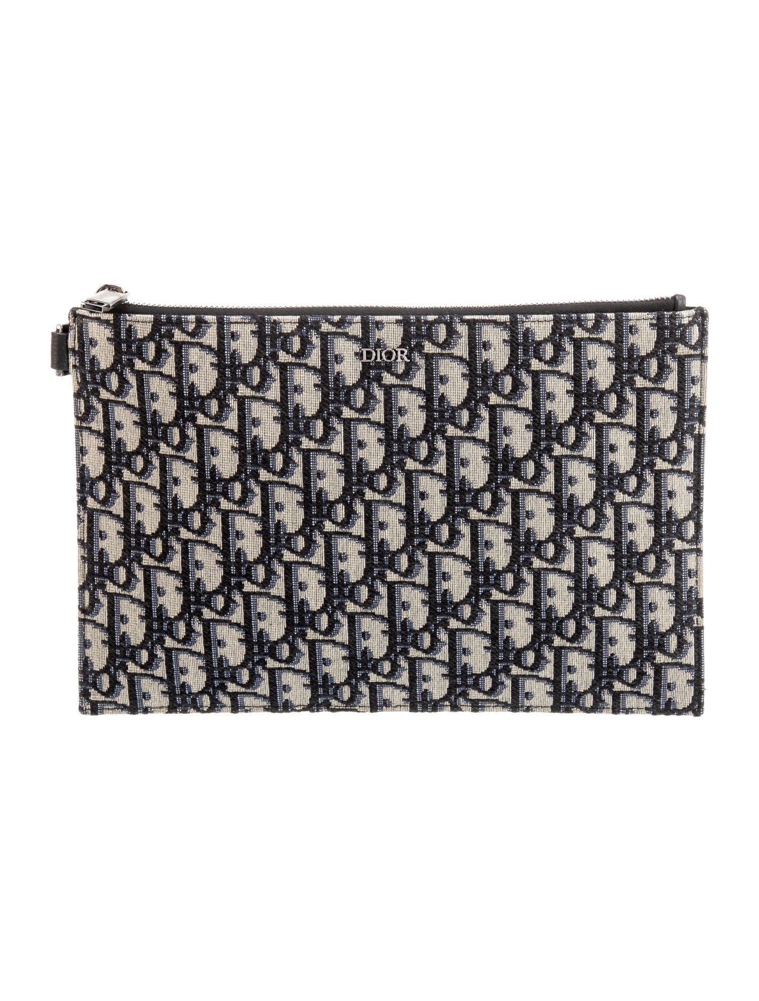 DIOR MEN Oblique Jacquard Clutch