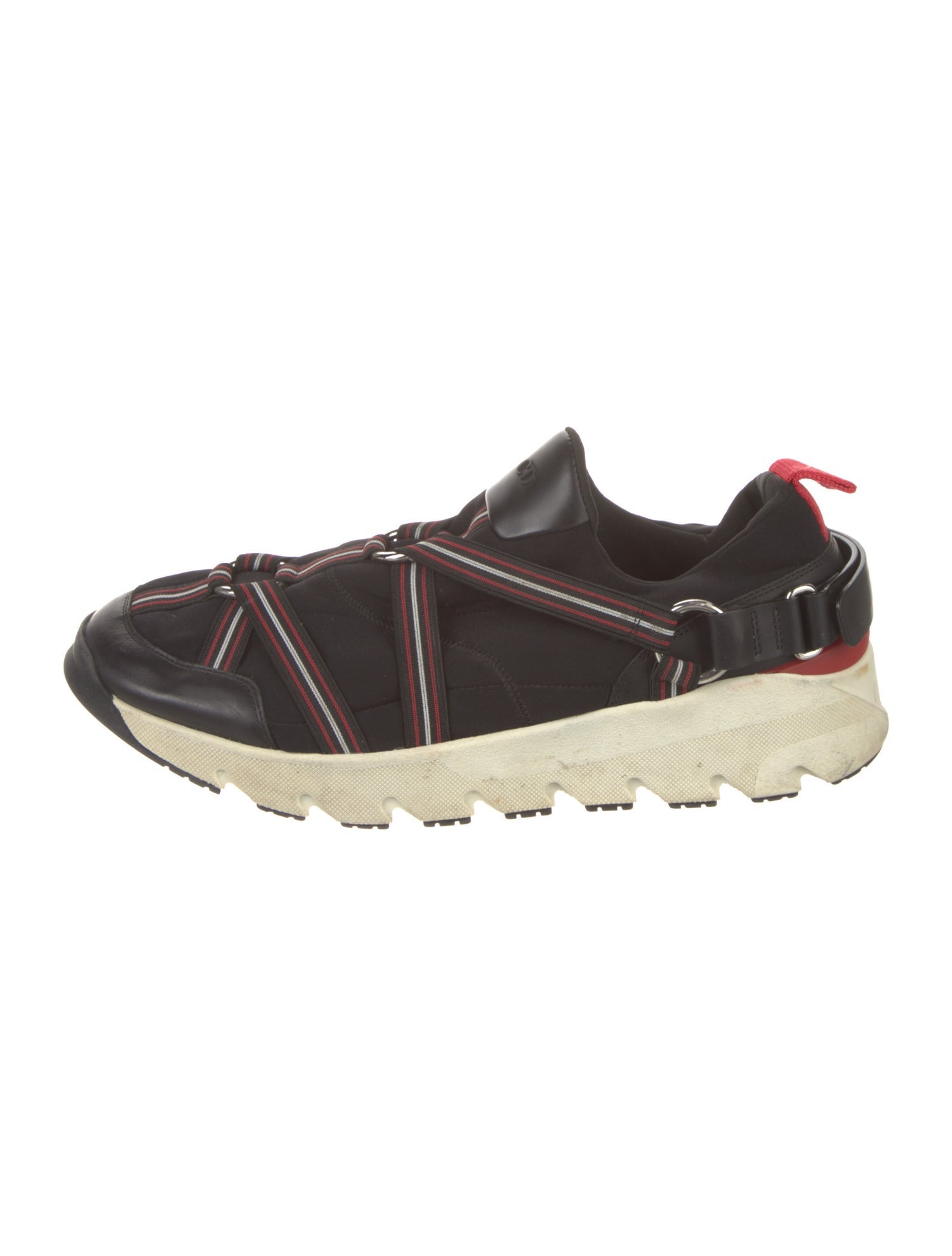 Dior Homme Neoprene Printed Athletic Sneakers