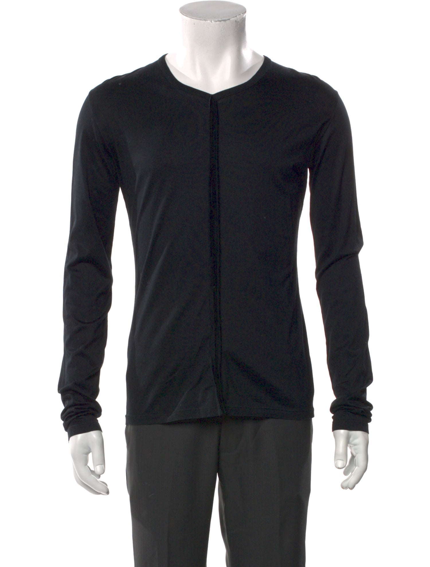 Dior Homme 2010 V-Neck Henley