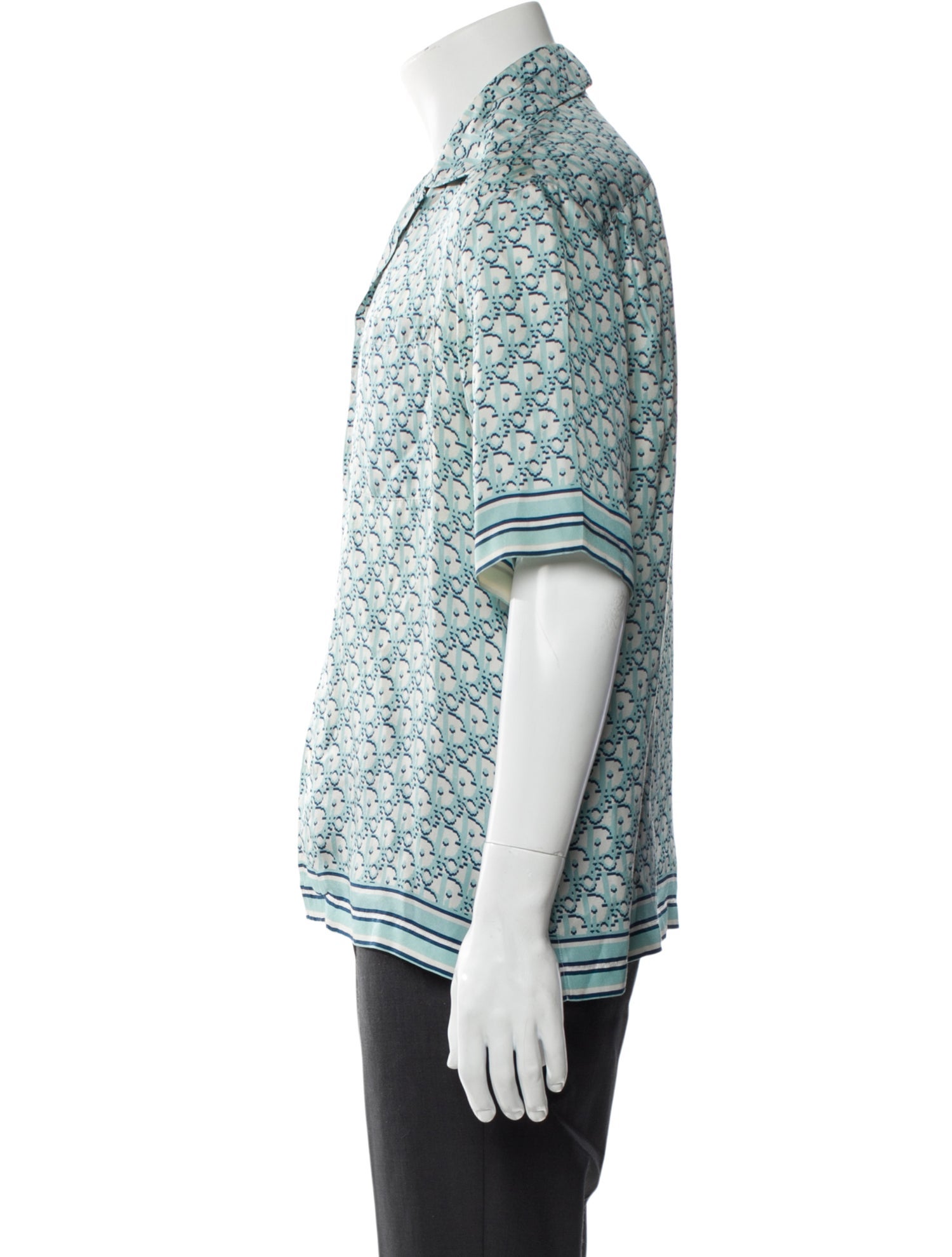 DIOR MEN 2021 Oblique Jacquard Shirt