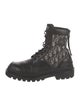 DIOR MEN Explorer Oblique Jacquard Combat Boots