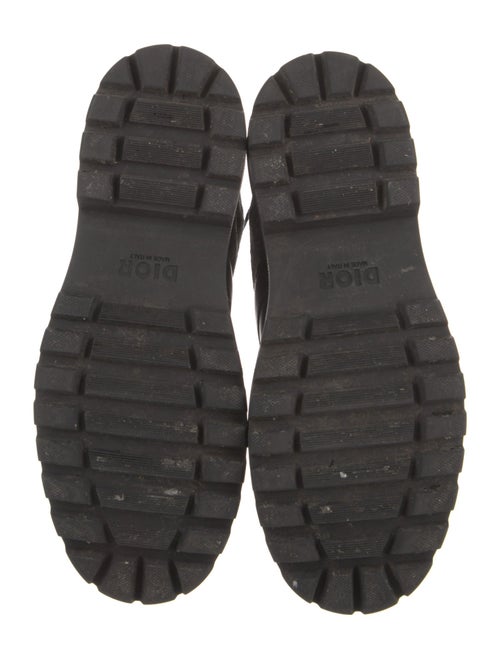 DIOR MEN Explorer Oblique Jacquard Combat Boots