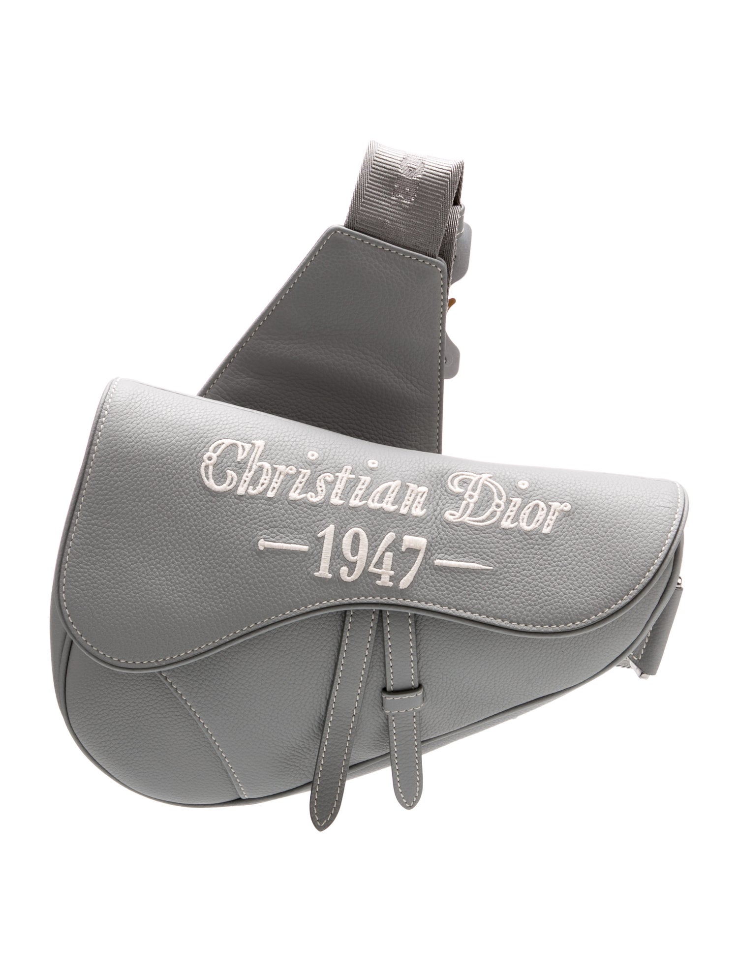DIOR MEN Leather Crossbody Bag 2022