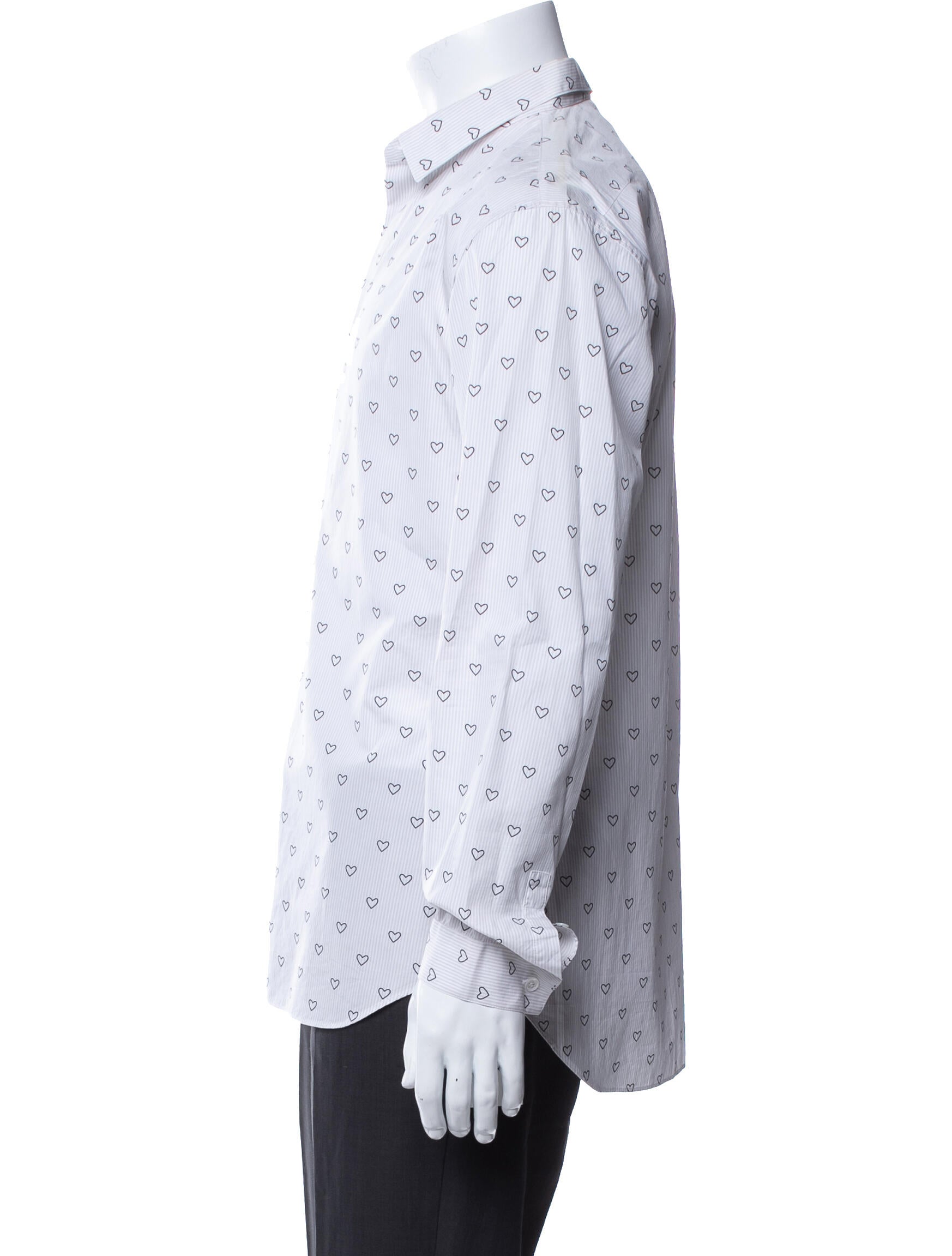 Dior Homme 2014 Printed Dress Shirt