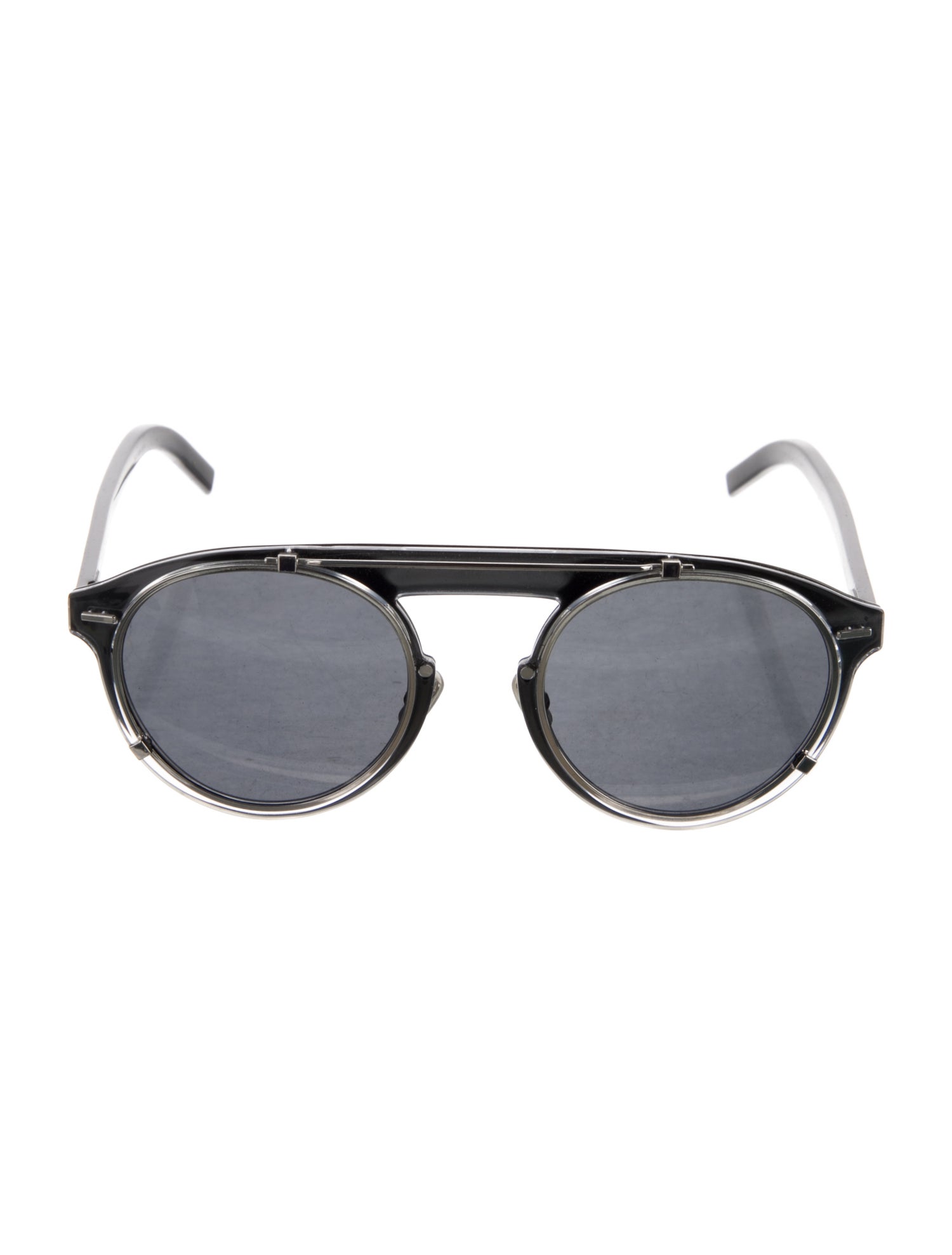 Dior Homme Round Tinted Sunglasses