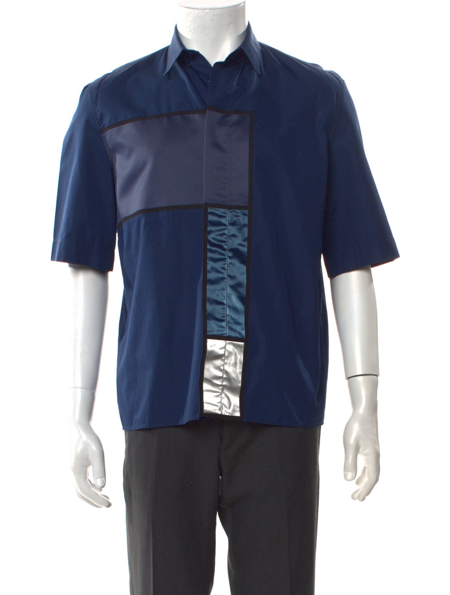 Dior Homme 2014 Colorblock Pattern Shirt