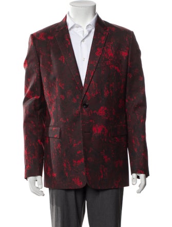 Dior Homme Wool Printed Blazer