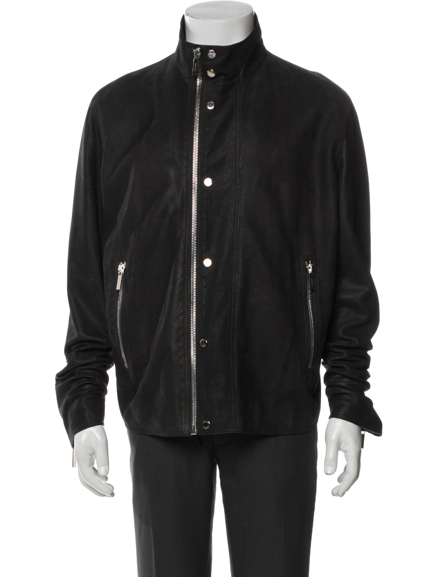 Dior Homme 2015 Lamb Leather Moto Jacket