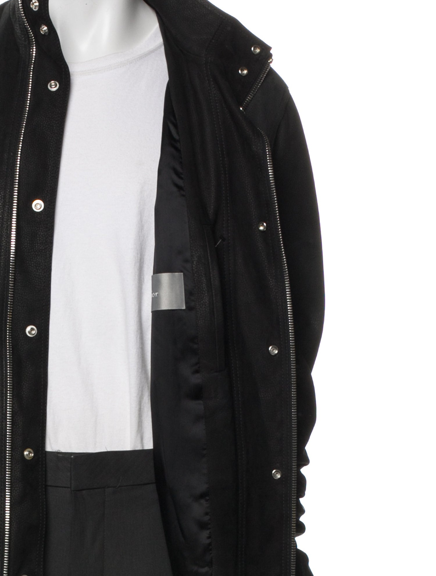 Dior Homme 2015 Lamb Leather Moto Jacket