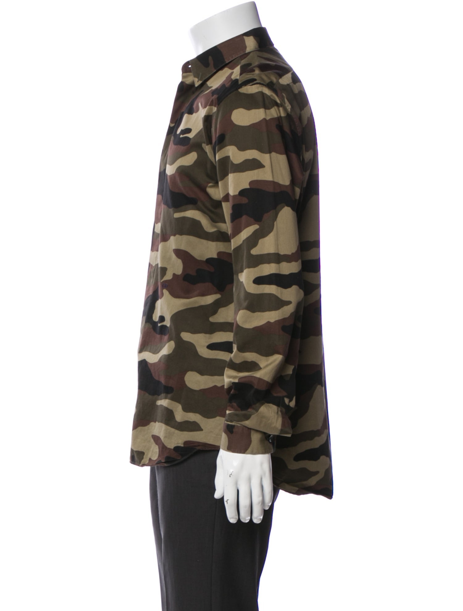 Dior Homme 2016 Camouflage Print Shirt