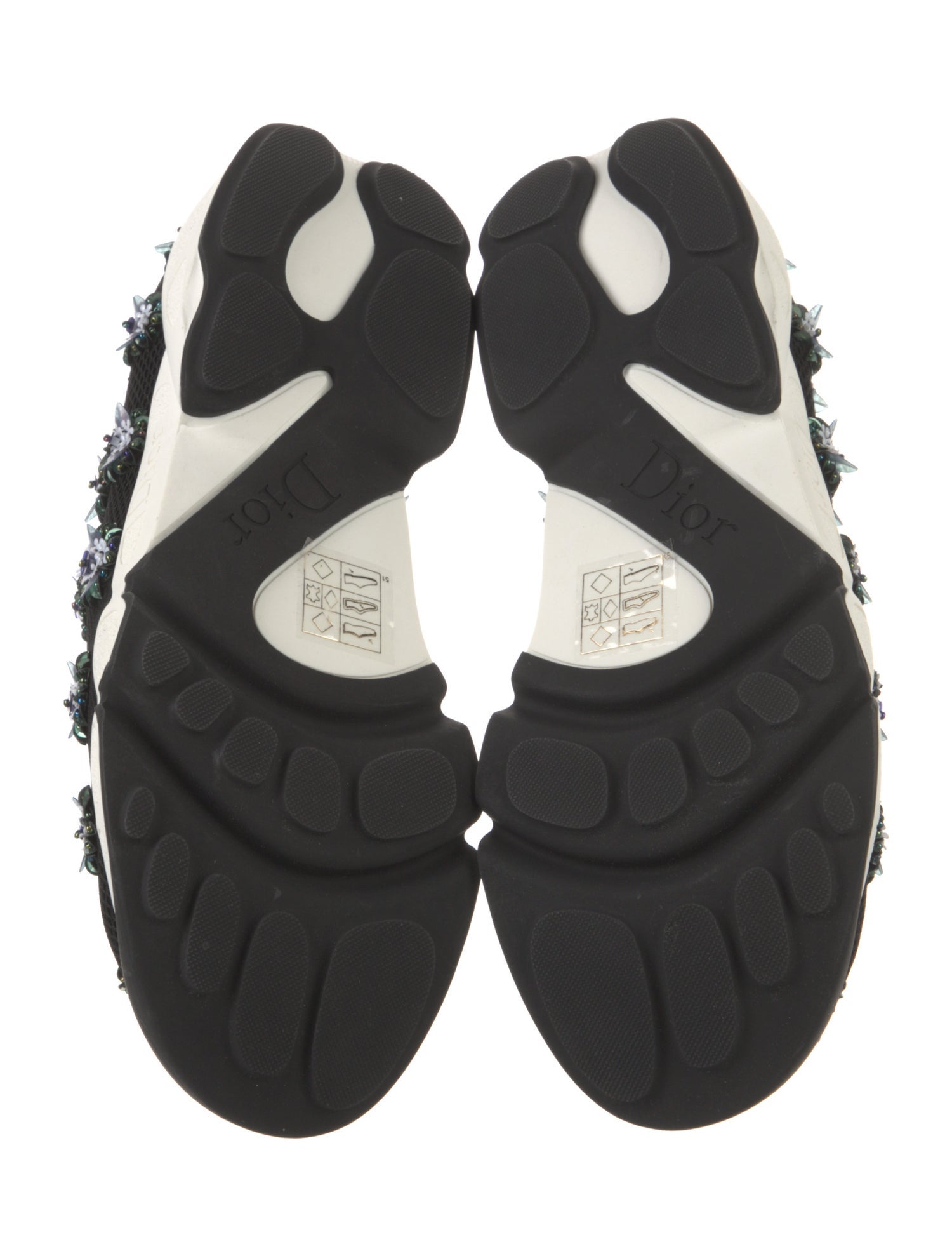 Christian Dior Fusion Flower Sneakers