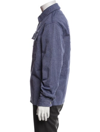 DIOR MEN 2022 Signature Logo Denim Jacket