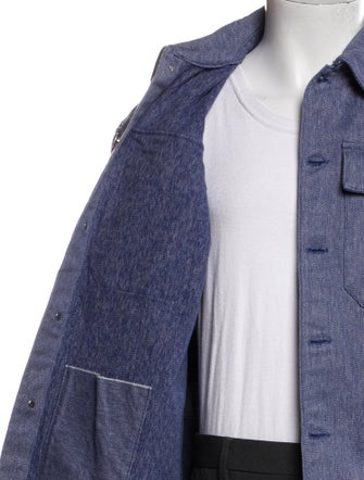 DIOR MEN 2022 Signature Logo Denim Jacket