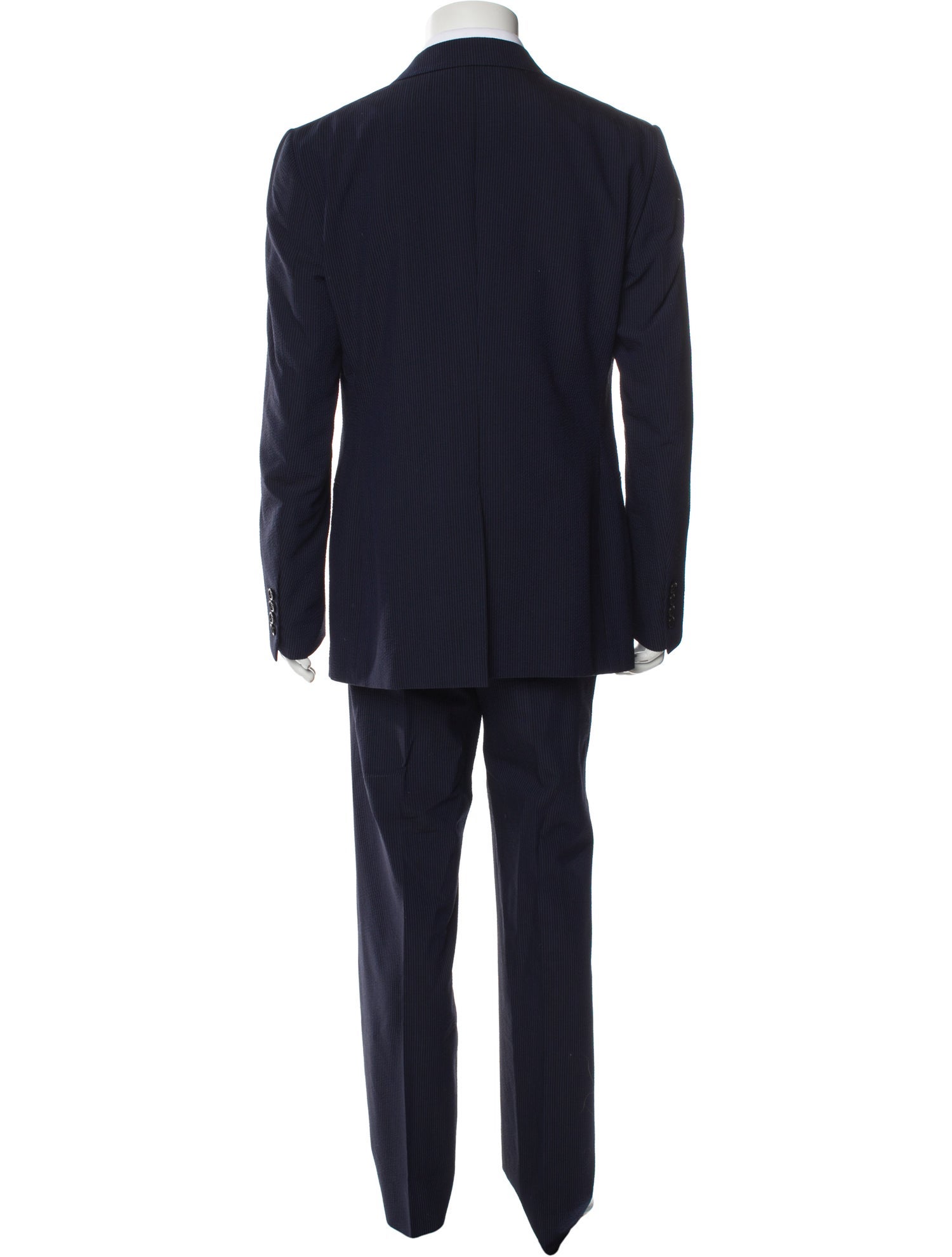 DIOR MEN 2019 Striped Two-Piece Suit