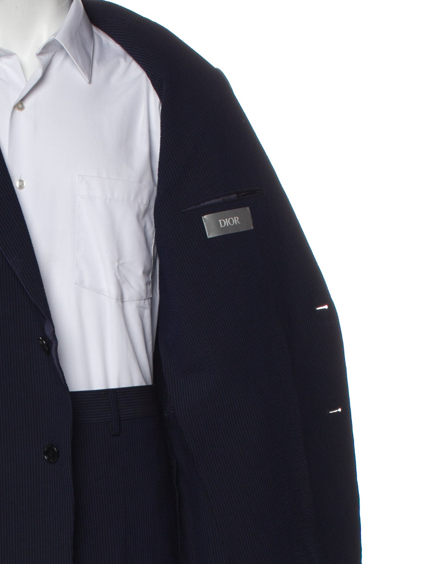 DIOR MEN 2019 Striped Two-Piece Suit