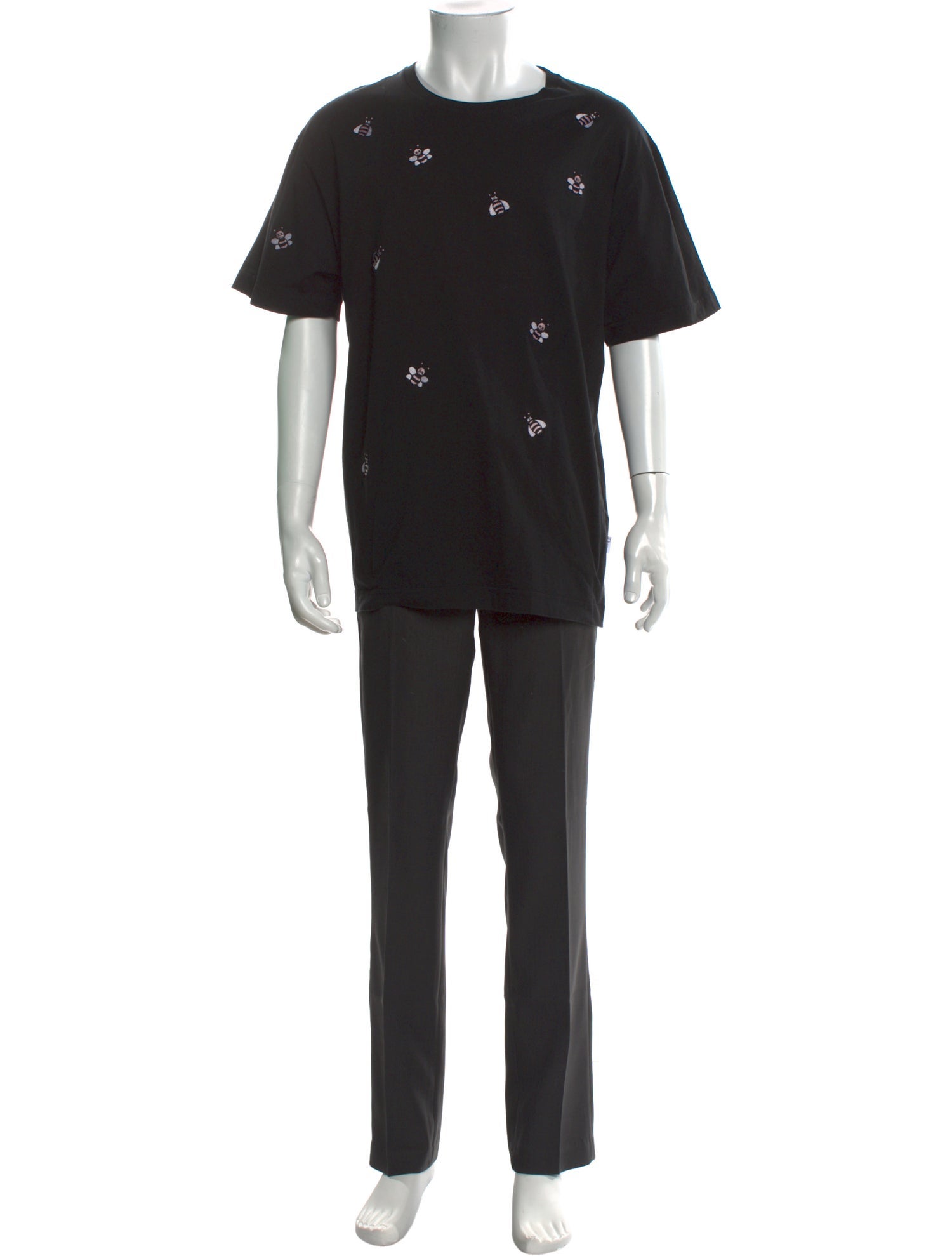 DIOR x KAWS Bee Accent Crew Neck T-Shirt