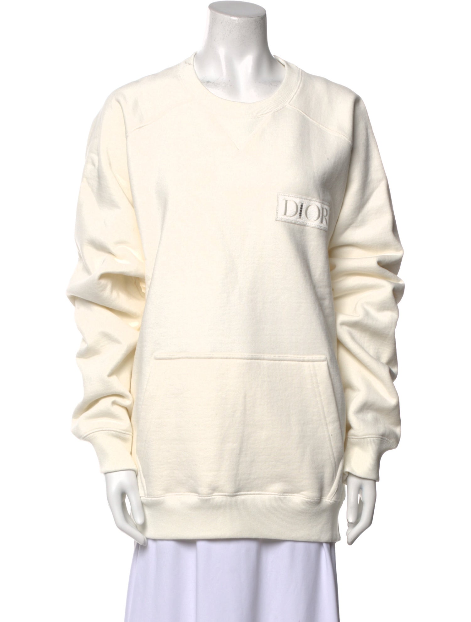 DIOR x Sacai Logo Graphic Print Pullover