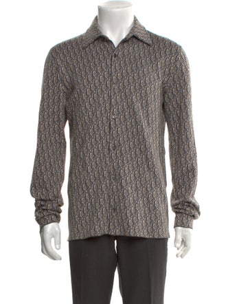 DIOR MEN 2020 Oblique Jacquard Shirt