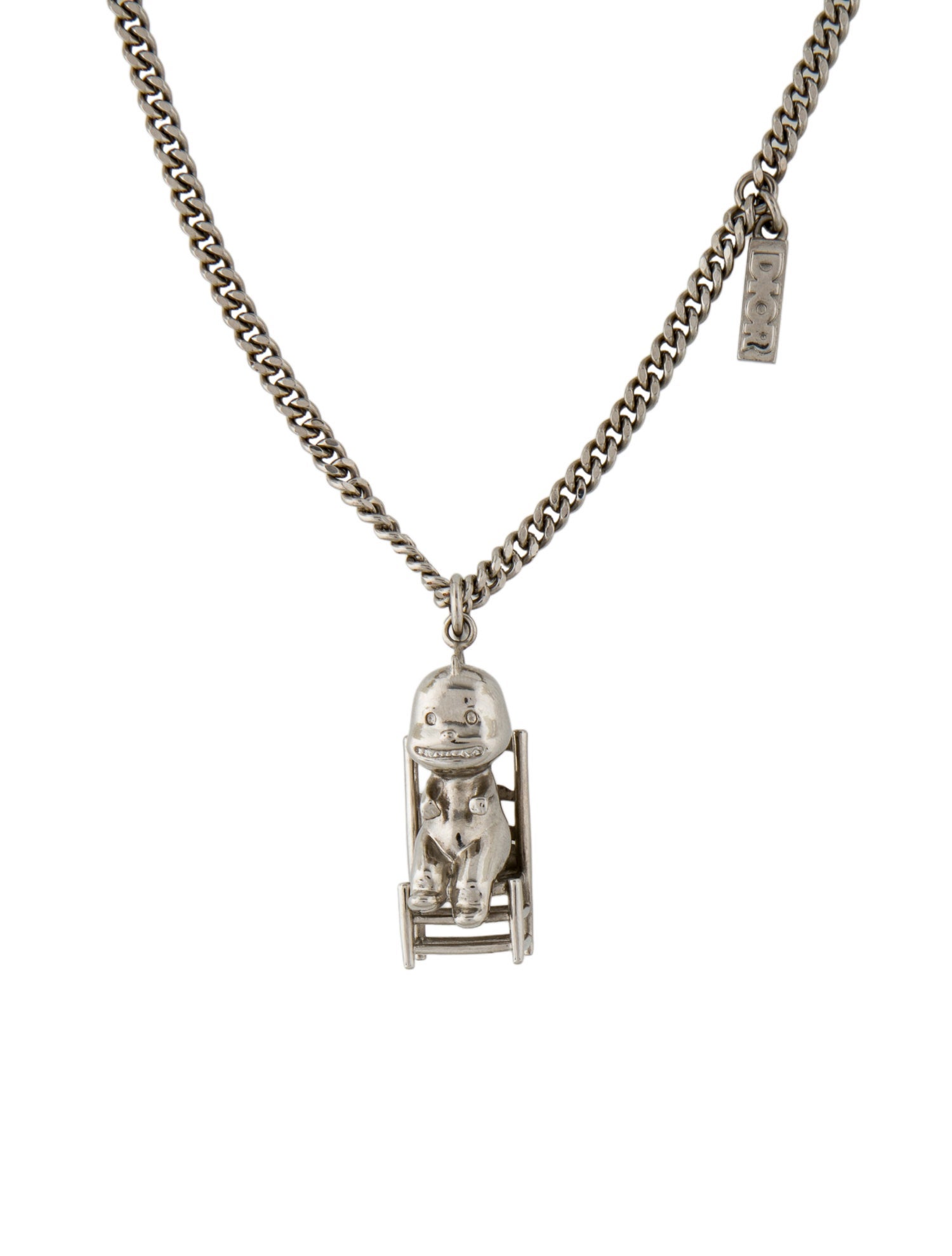 Dior Homme x Otani Dinosaur Pendant Necklace