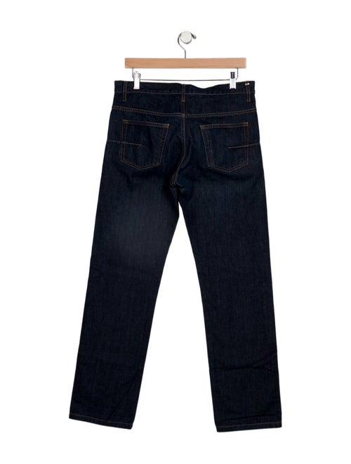 Dior Homme Oblique Jacquard Straight-Leg Jeans