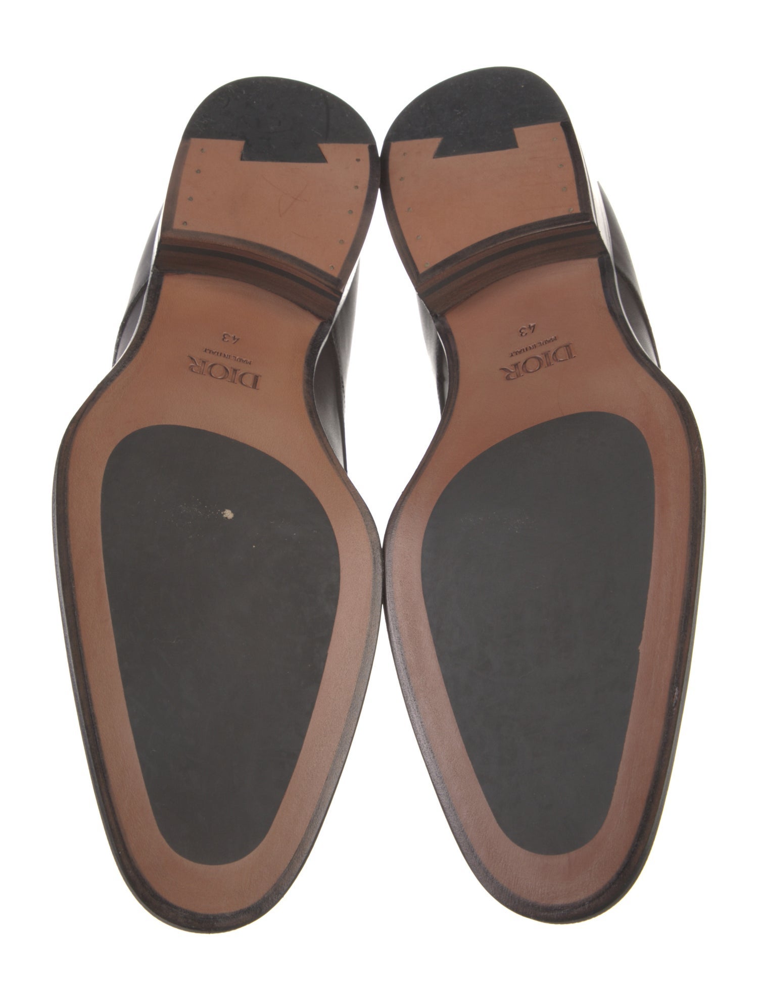 DIOR MEN 2023 Leather Brogues