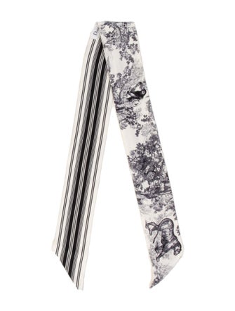 Christian Dior Mitzah Silk Scarf