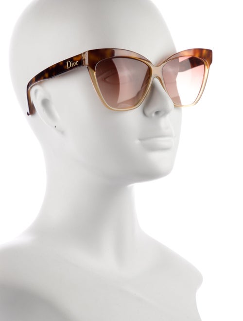 Christian Dior Limited Edition DIORMITZA Cat-Eye Sunglasses