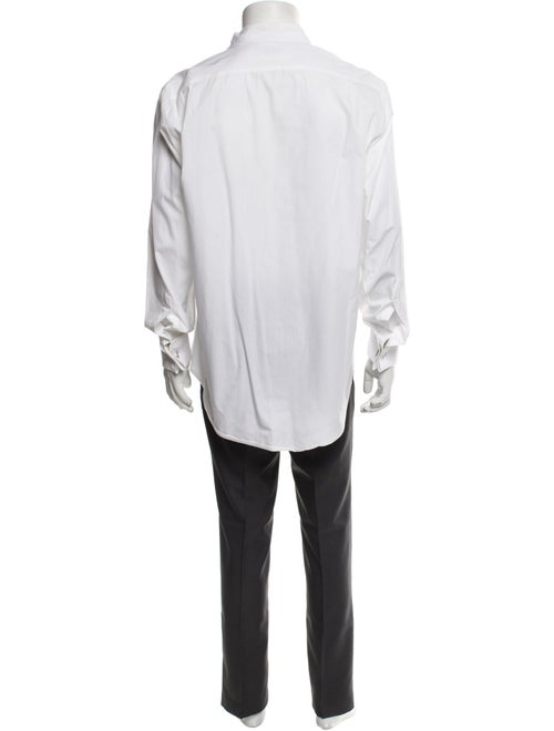 Christian Dior Bee Accent Chemises Tuxedo Shirt