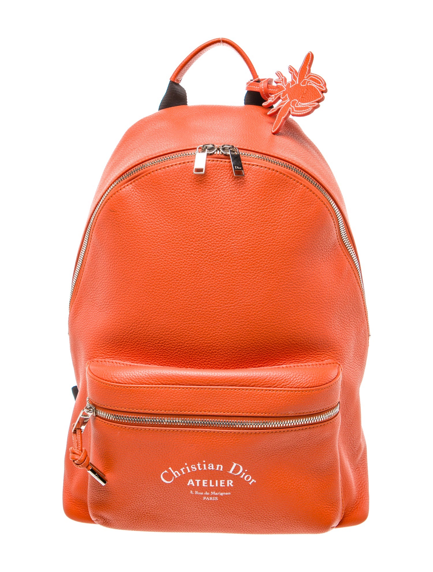 Dior Homme Leather Backpack