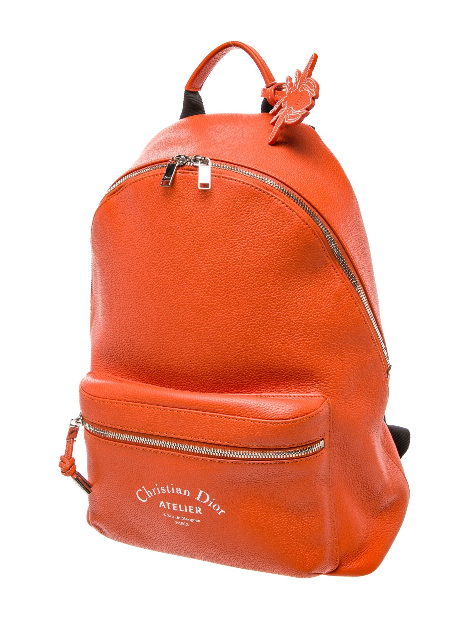 Dior Homme Leather Backpack