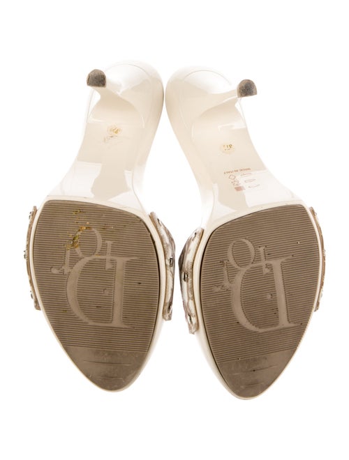 Christian Dior Diorissimo Pattern Canvas Slides