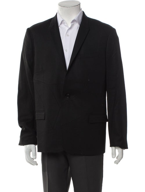 Dior Homme Geometric Patterned Wool Blazer