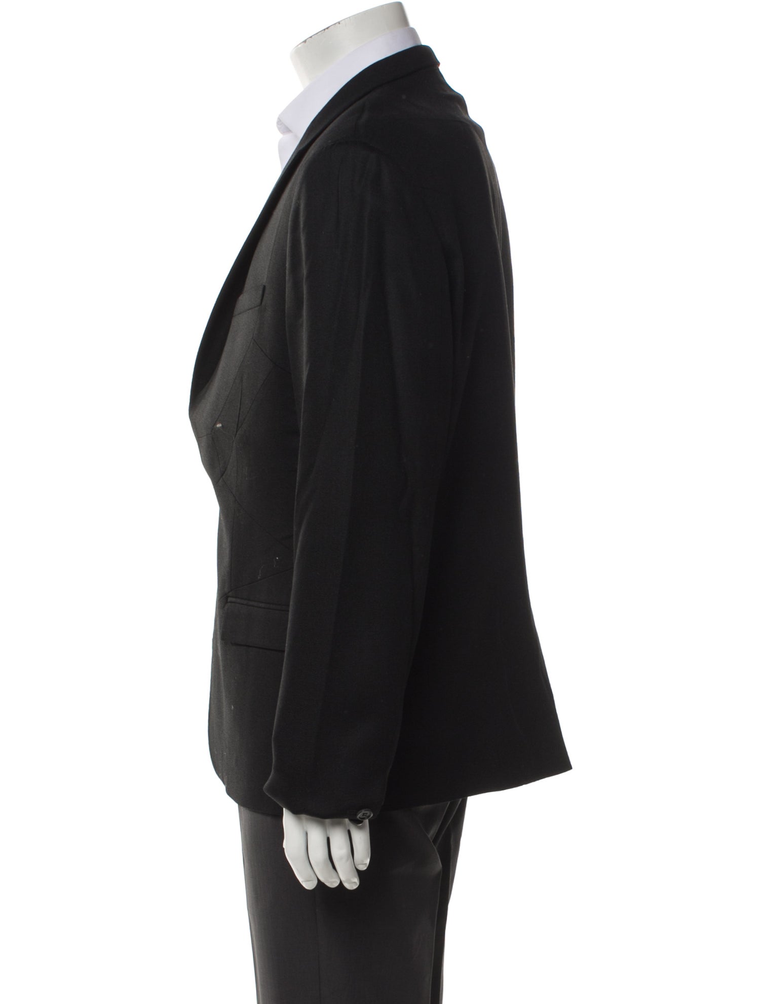 Dior Homme Geometric Patterned Wool Blazer