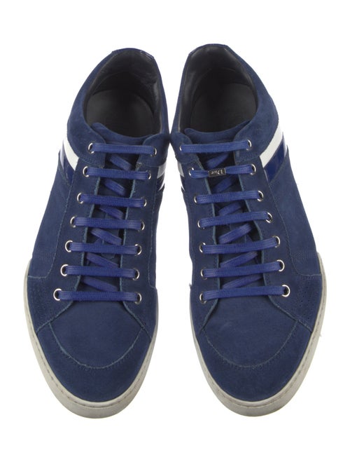 Dior Homme Suede Striped Sneakers