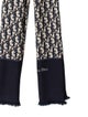 Christian Dior Silk Oblique Jacquard Scarf