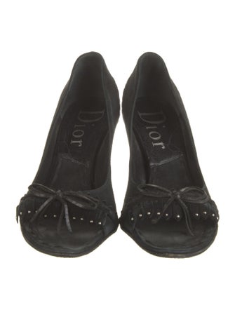 Christian Dior Suede Pumps