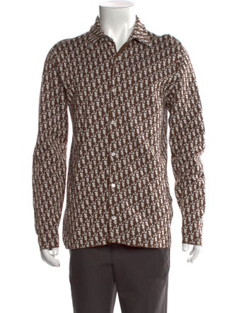 DIOR MEN 2020 Oblique Jacquard Polo Shirt