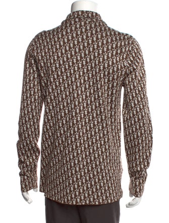 DIOR MEN 2020 Oblique Jacquard Polo Shirt