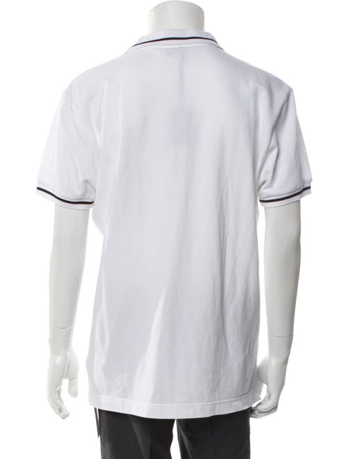 DIOR MEN Bee Accent Collar Polo Shirt