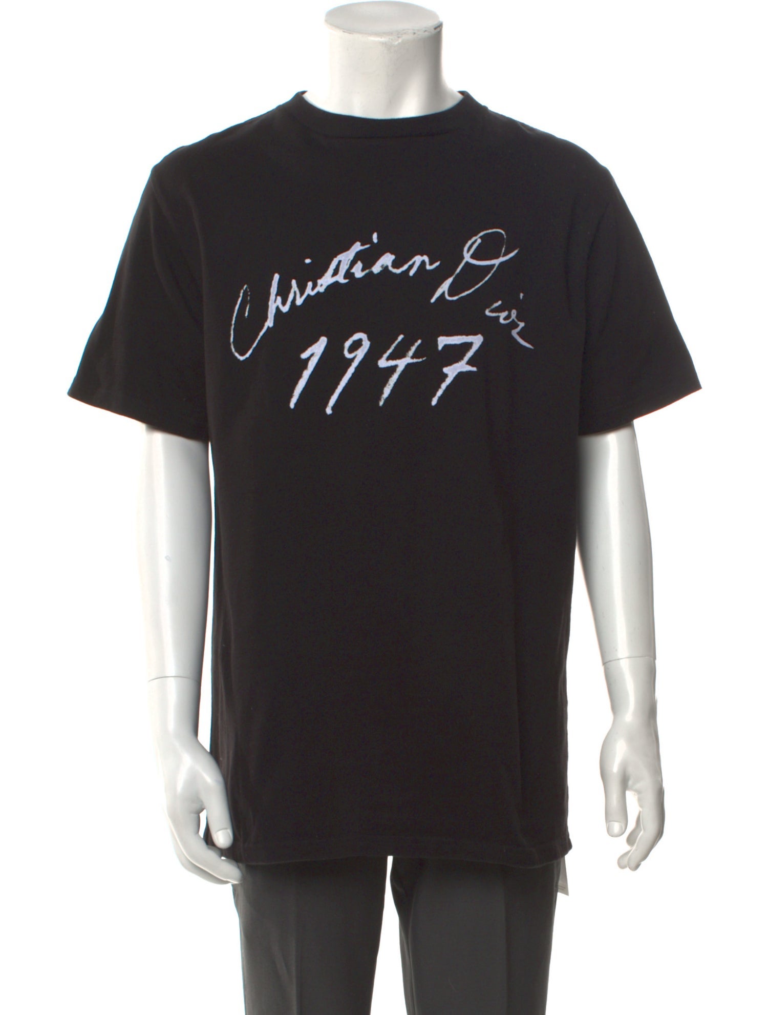 DIOR MEN Signature Logo Graphic Print T-Shirt